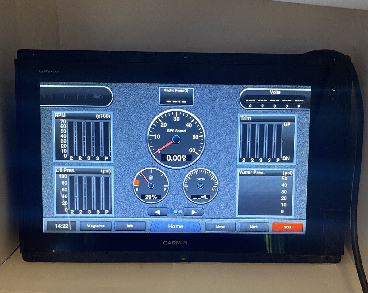 Garmin GPSmap 7616 16" Touchscreen MFD Chartplotter