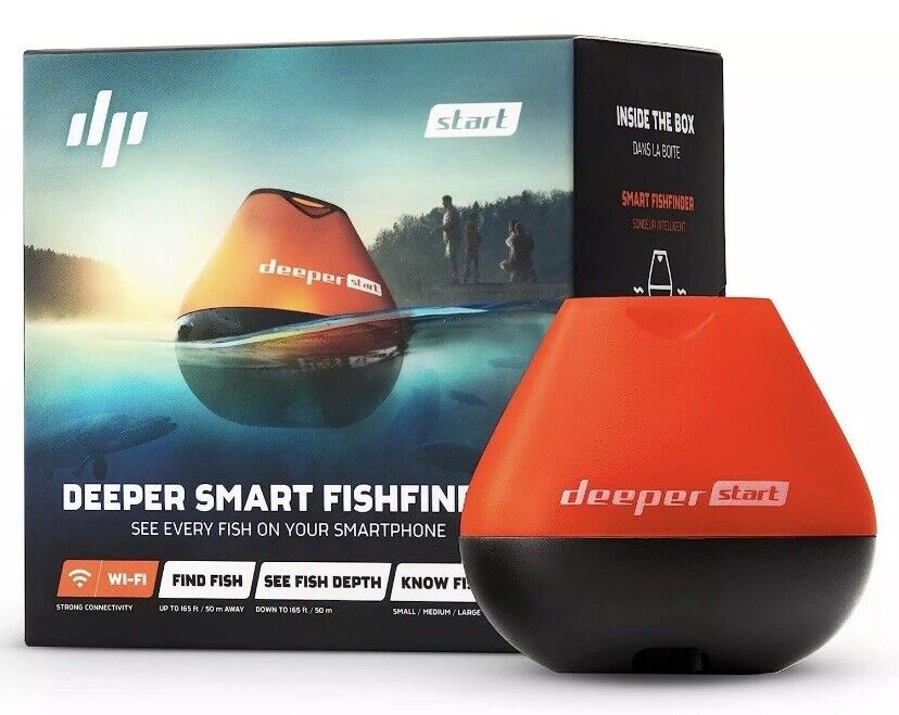 Deeper Start Smart Fish Finder Portable Fish Finder and Depth Finder for fishes