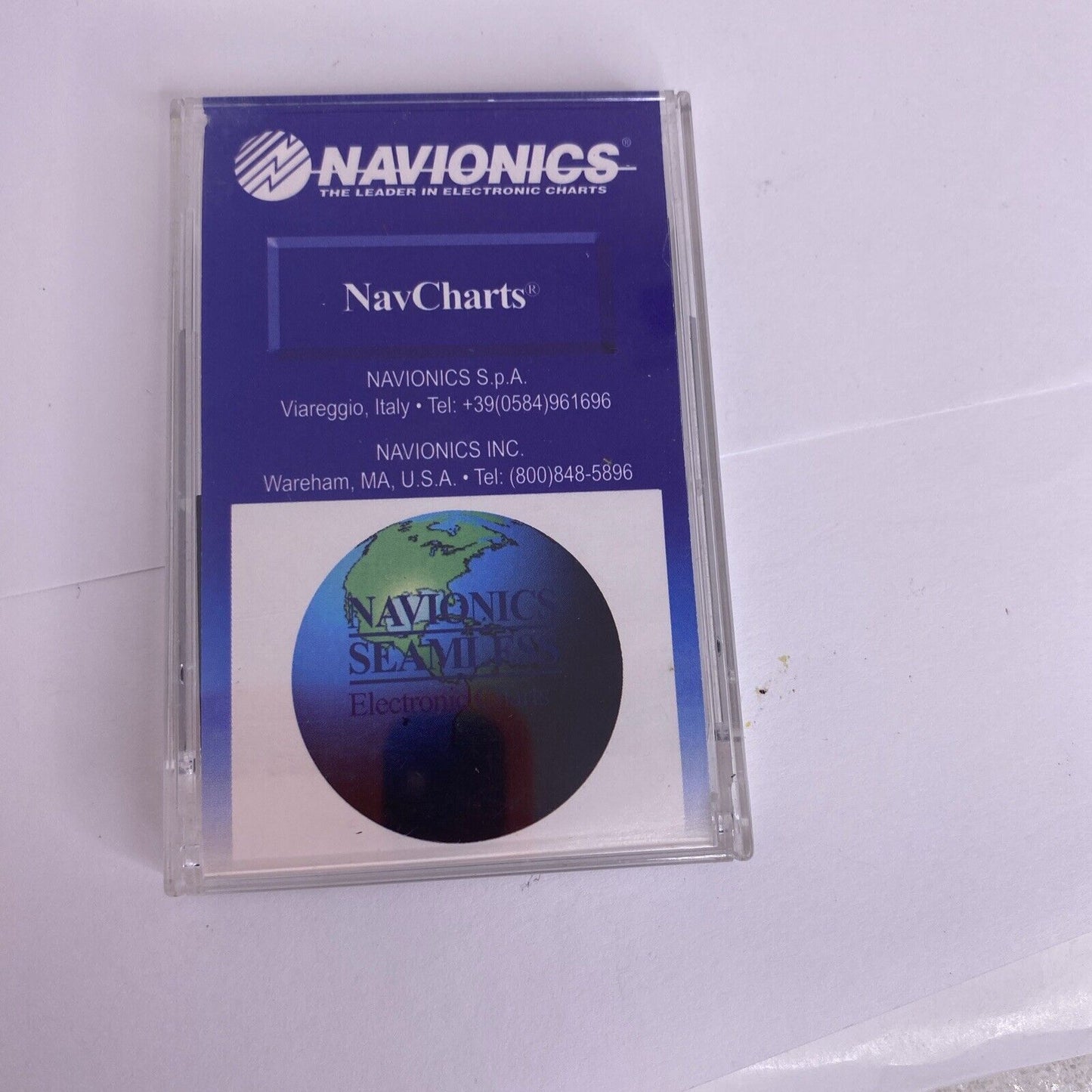 Navionics Nav Charts Florida US632T12 2/15/02 card Lake Okeechobee Clearwater