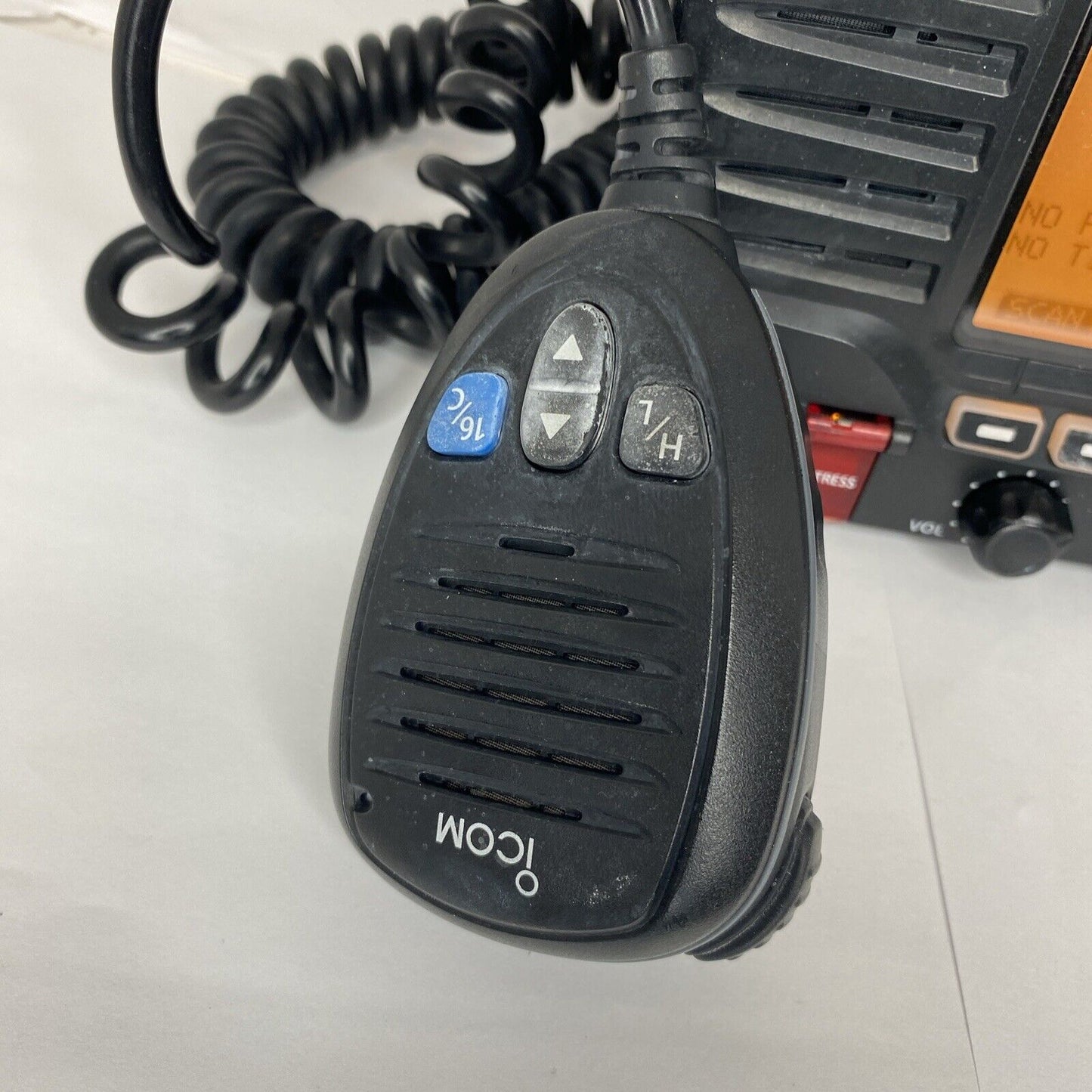 Icom IC-M506 AIS Marine VHF Radio - Rear Mic NMEA 2000 CMD