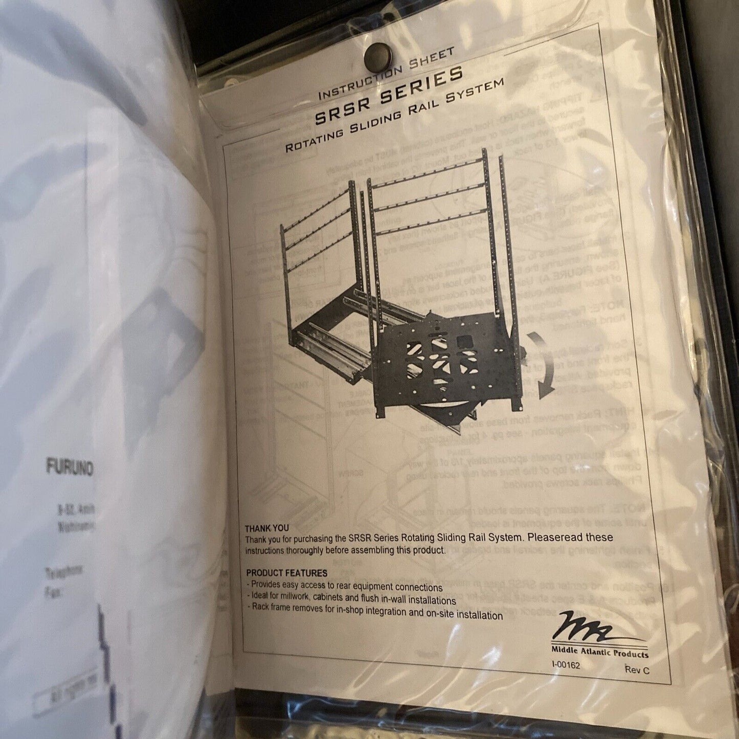 Furuno Operator's Manual: Full Color pages & Clear Covers! Booklet