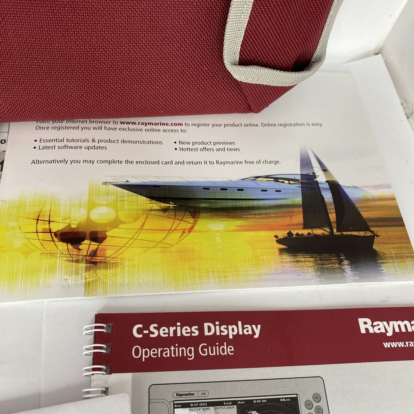 Raymarine C-Series Widescreen Display - User Reference Handbook - C90, 120, 140W