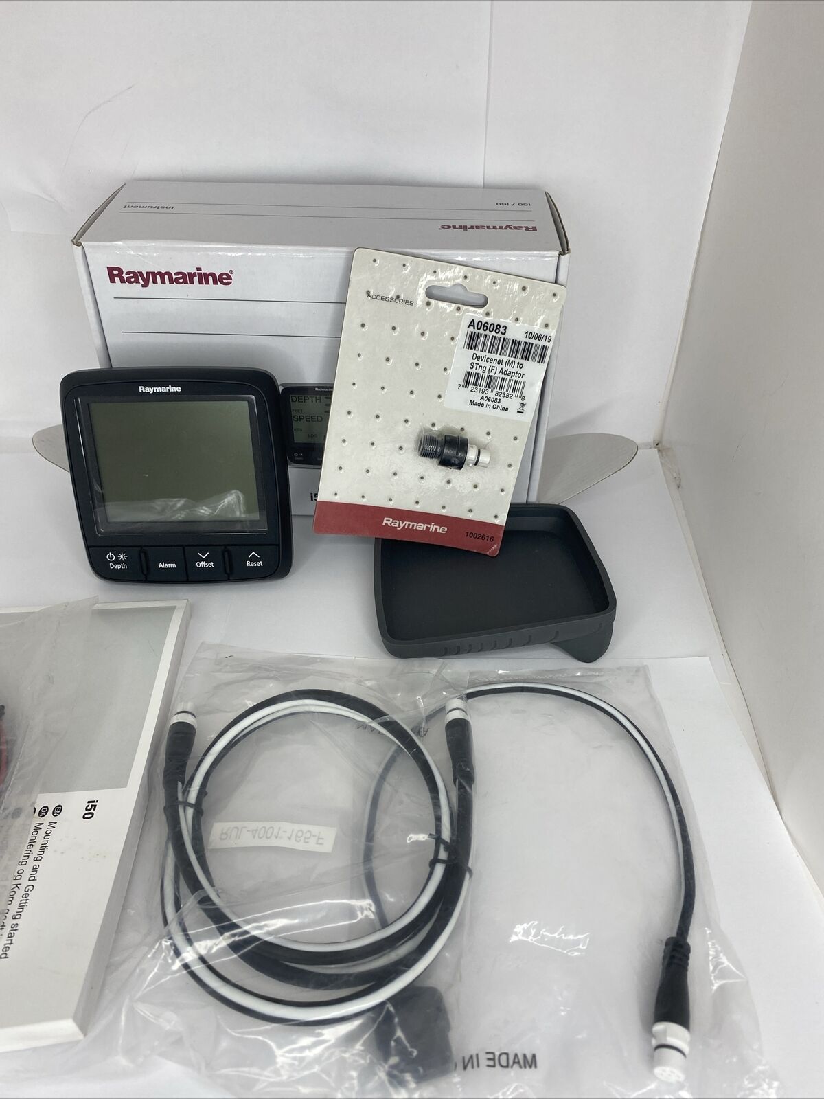 Raymarine i50 Speed Instrument E70058 STNG Network Analog Sensor -