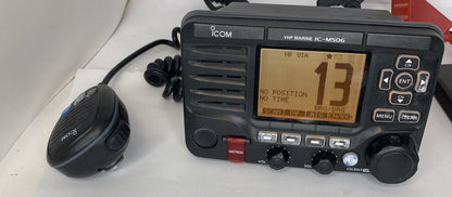 Icom  IC-M506 AIS Marine VHF Radio - Rear Mic NMEA 2000 CMD