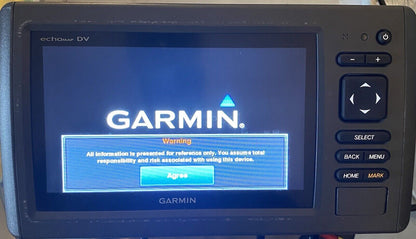 Garmin echoMAP 74dv Head-Unit Gps / FishFinder Display Great Shape Works Great!!