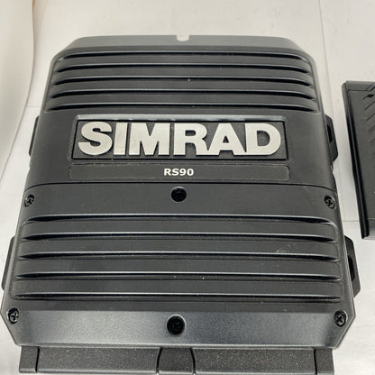 Simrad RS90S VHF Radio Transceiver Black Box with HS90 VHF Wired Handset