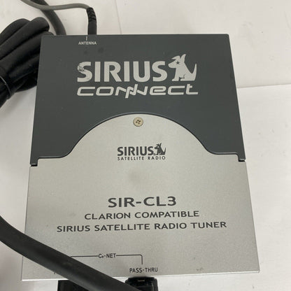 Sirius SIR-CL3 Satellite Connect Radio Receiver CLARION ONLY Tested 30 Day Warr