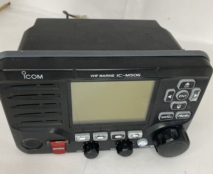 Icom  IC-M506 AIS Marine VHF Radio - Rear Mic NMEA 2000 CMD